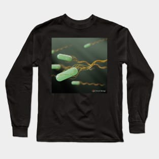 Bacteria Swimming Long Sleeve T-Shirt